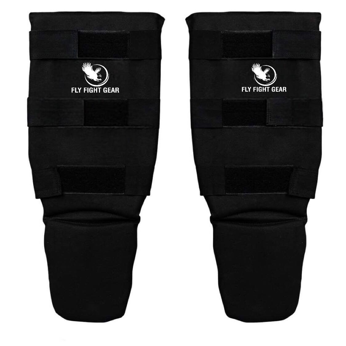 KATOENEN SCHEENBESCHERMERS - ZWART