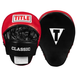 Title Handpads Classic Zwart/Rood