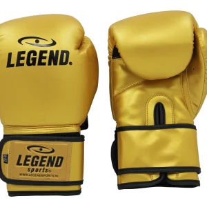 Legend Bokshandschoenen Goud 12oz PU Skintex