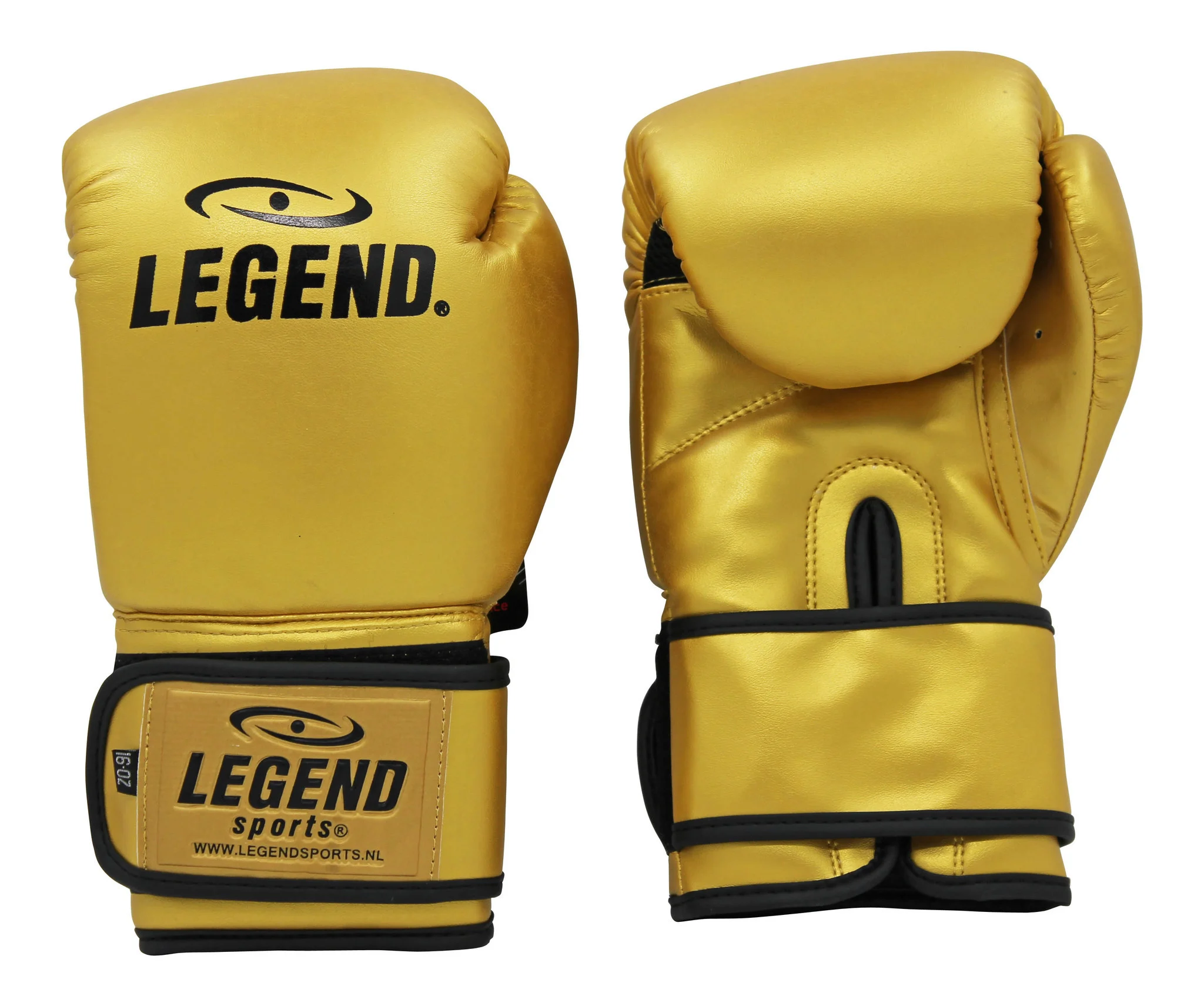 Legend Bokshandschoenen Goud 12oz PU Skintex